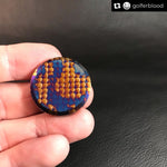 FUSSELL FRESH METAL SNAKE SKIN BALL MARKER COIN