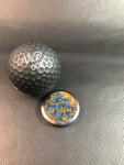 FUSSELL FRESH METAL Torched Digital CAMO BALL MARKER COIN
