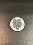 FUSSELL FRESH METAL LONE WOLF/ LOST SHEEP BALL MARKER COIN