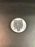 FUSSELL FRESH METAL LONE WOLF/ LOST SHEEP BALL MARKER COIN